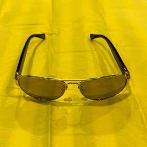 Gold coach sunglasses